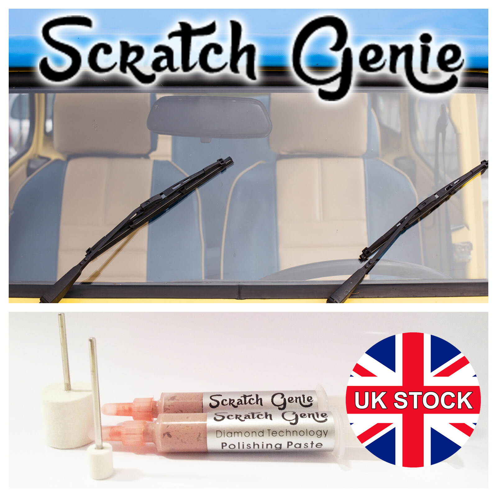 Windscreen Glass Scratch Remover Polishing Kit Windshield Repair Kit eBay