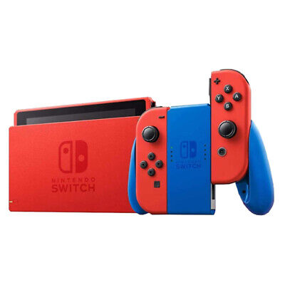 Nintendo Switch Mario Red & Blue Edition Console HADSRAAAF Red/Blue - US