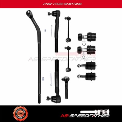 10 Pcs Complete Kit Front Suspension Pitman Arms For 2007-2017 Jeep