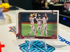 2025 Topps Series 1 Baseball #297 Flying High Plenty To Celebrate DIAMONDBACKS