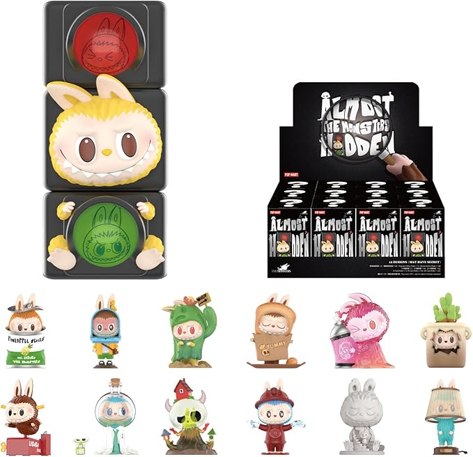 POPMART Labubu The Monsters Almost Hidden Series Confirmed Blind