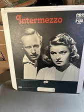 Intermezzo CED SelectaVision 1939 Ingrid Bergman Leslie Howard