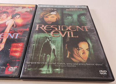 3 Resident Evil DVD Movie Lot: Deluxe / Extinction / Special