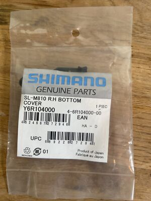 Shimano Spares SL-M810 Fahrrad Fahrrad Fahrrad rechts Unterseite Abdeckung schwarz NEU