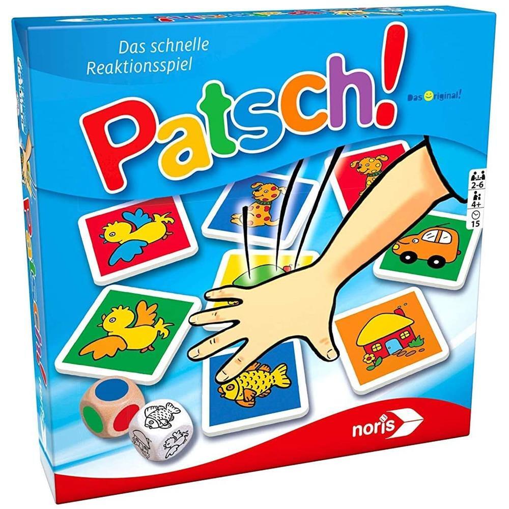 Thumbnail - Noris 606013612 Patsch Das Schnelle Reaktionsspiel Mit 25 Bildkärtchen