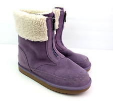 Koolaburra By UGG Lytta Girls Size 3Y Purple Suede Warm Winter Boots 1121540K