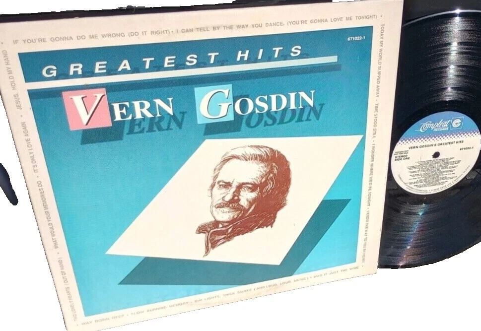 Vern Gosdin Very Good Plus (VG +) Sleeve 33 RPM Speed Vinyl Records