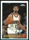 1996 Topps Chrome Basketball Refractor Mahmoud Abdul-Rauf #3 PSA 9