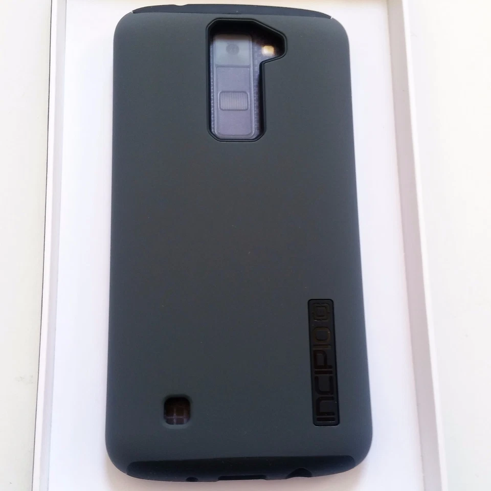 Incipio DualPro Case For LG Phoenix 2 Black Gray Brand New OEM - Image 4 of 4