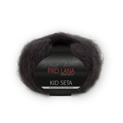 KID SETA von PRO LANA - SCHWARZ (99) - 25 g / ca. 210 m Wolle