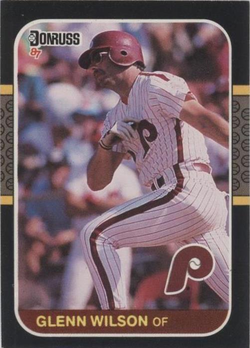 1987 Donruss - Glenn Wilson #62 - 1 of 1