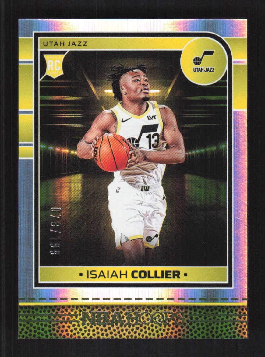Isaiah Collier 2024-25 Hoops Premium Box Set /199 Rookie #259
