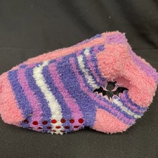 Disney Vampires Girls 3 Pack No Show Grip Socks Size 7-10