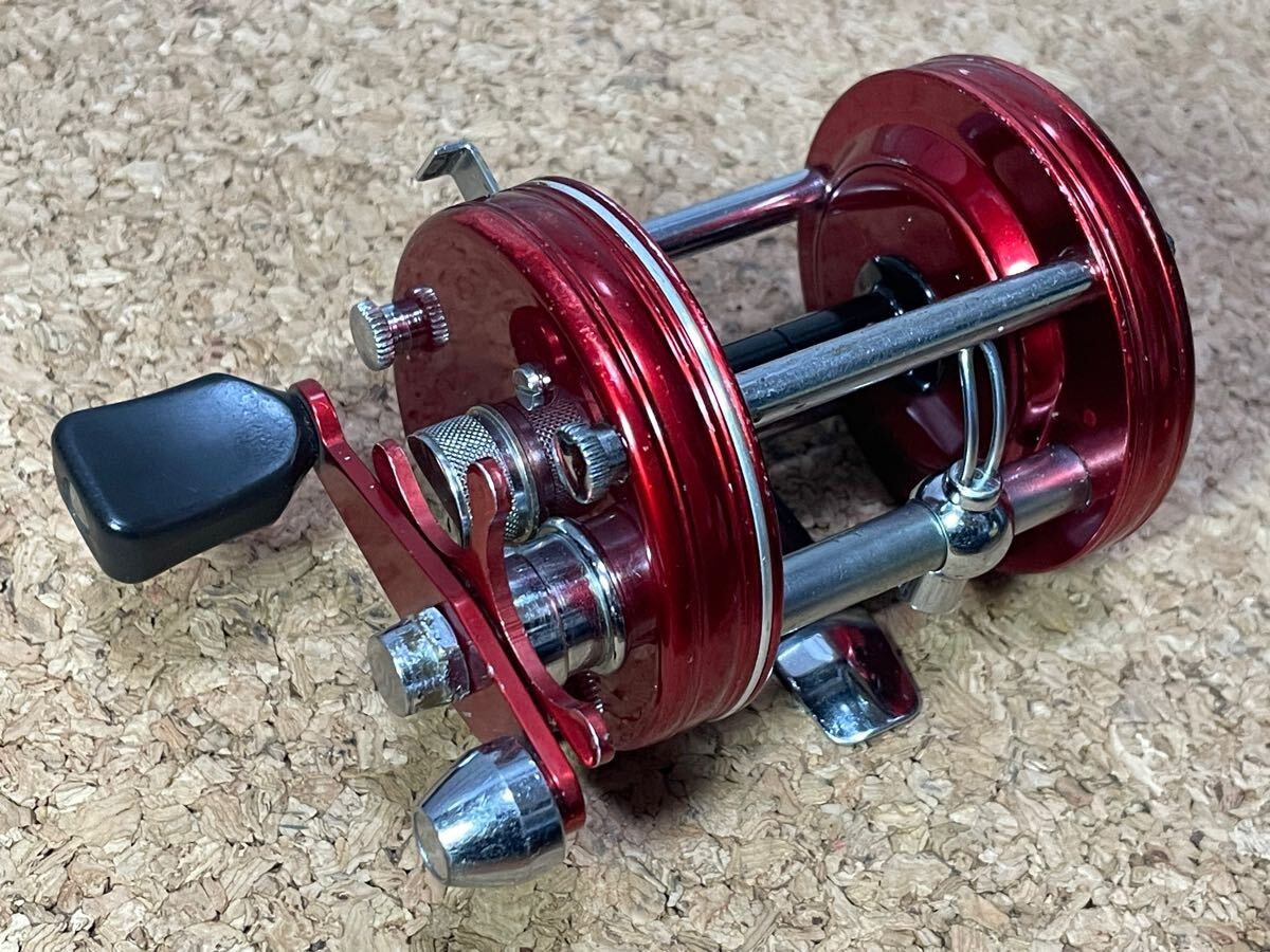 Rare Old Abu Ambassadeur 6000 Red Svangsta Wave Rims Engine Rare Old Abu Ambassadeur 6000 Red Svangsta Wave Rims Engine