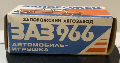chabazo ZAZ 966 Zaporozhets 1:43 Novoexport USSR DDR Box | eBay