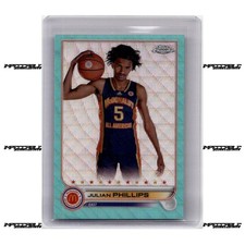 2022 Topps Chrome McDonald's A/A - Aqua #6 Julian Phillips Rookie /199