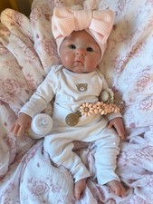 New 100% Premium Silicone Reborn Doll - Weighted Girl-Flexi-Floppy -  Heavy 