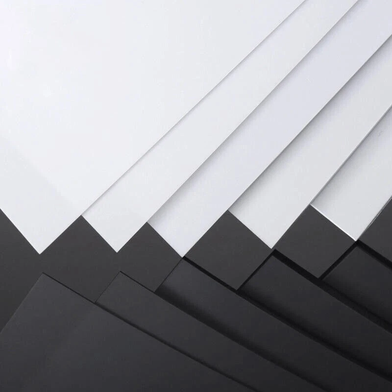 ABS Kunststoffplatte -Weiße -Stärken 0,5mm 1, 1,5,2 ,3 ,4, 5mm Kunststoffplatte - Bild 4 von 4