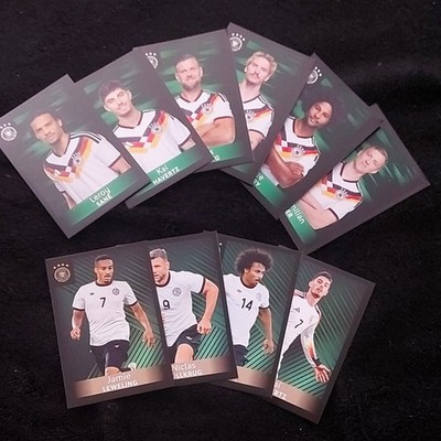 Panini FIFA World Cup 2014 Sticker Lot Deutschland DFB Logo/Porträt/Szene