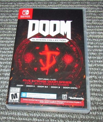 Doom Slayers Collection (Case Only) Nintendo Switch Authentic Fast Shipping