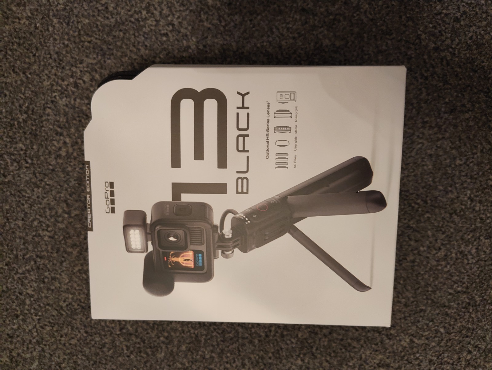 GoPro HERO13 Black Creator Edition 27MP 5.3K60 UHD Video Action Camera Bundle