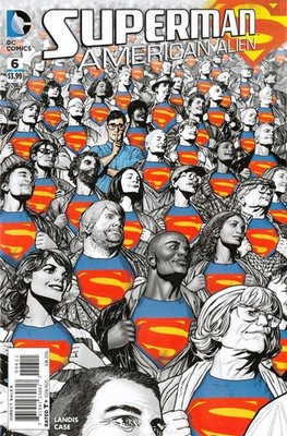 SUPERMAN AMERICAN ALIEN #6 (2015) LANDIS / CASE ~ RYAN SOOK COVER ~ UNREAD NM
