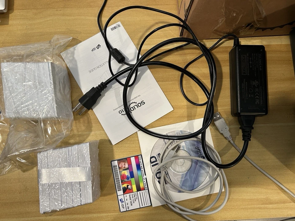 SOLID-210 S Single Sided Card Printer / No Encoding / USB, IDP-653724 - Image 3 of 4