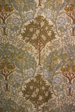 Vintage 1975 Liberty 'MELBURY' Arts & Crafts  Sidney Mawson Fabric - L 80" W 48"