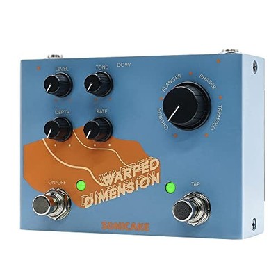 SONICAKE Warped Dimension Chorus Flanger Phaser und Tremolo Effektpedal