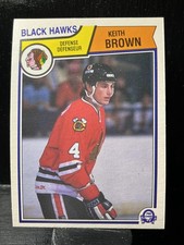 Keith Brown #98 1983-84 O-Pee-Chee Chicago Blackhawks