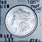 1885 O BU GEM MORGAN SILVER DOLLAR UNC MS+++ U.S. MINT RARE COIN 8781