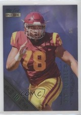 2021 Wild Card MATTE Retail Ice Blue 10 Stripe 3/5 Jay Tufele #MBC-57 z6b