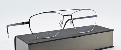LINDBERG Brille 9618 56-17 T415 135 Col U9 Strip Titanium Seidenmatt Graphit L