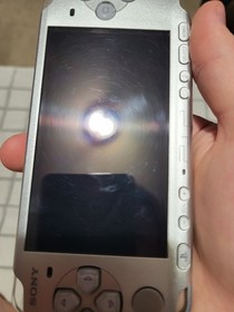 Sony PSP Satin Silver With AC Adapter Included (READ DESCRIPTION)