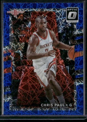 2017-18 Donruss Optic #52 Chris Paul Blue Velocity