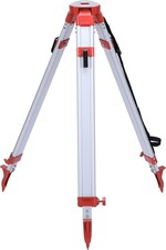 Surveying Tripod Aluminum Survey Tripod W/ 5/8-Inch 11-Threaded Flat Head Quick