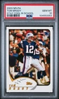 2003 NFLPA Topps Stay Cool in School Tom Brady PSA 10 🔥 Super Bowl GOAT