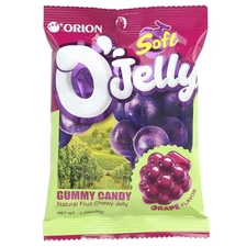 Soft O'Jelly Gummy Candy, Grape, 2.33 oz (66 g)