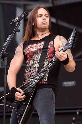 Matt Tuck of Bullet For My Valentine during the 2011 Rock On The R- Old Photo 5