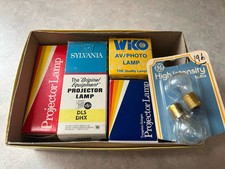 LOT Of 6 Sylvania And Wiko Projector Lamp Bulbs Untested In Boxes