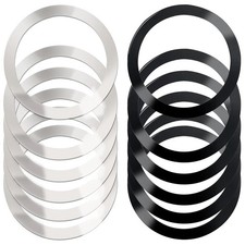 10PCS Magnetic Metal Ring Sticker for MagSafe Wireless Charger Phone Holder