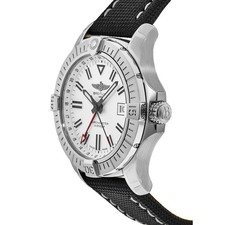 New Breitling Avenger Automatic GMT 43 White Dial Men's Watch A32397101A1X1 3