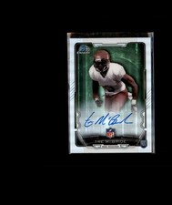2015 Bowman #RCRA-TMC Tre McBride Rookie Chrome Refractor Autographs