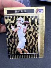 2025 Leaf Pro Set Brady Allen Gold Vinyl 1/1 Superfractor 