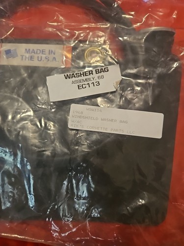 1968 Corvette Windshield Washer Bag w/ AC EC113 - Bild 10 von 12