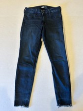 Old Navy Rockstar Super Skinny Jeans Womens 4 Blue Stretch Denim