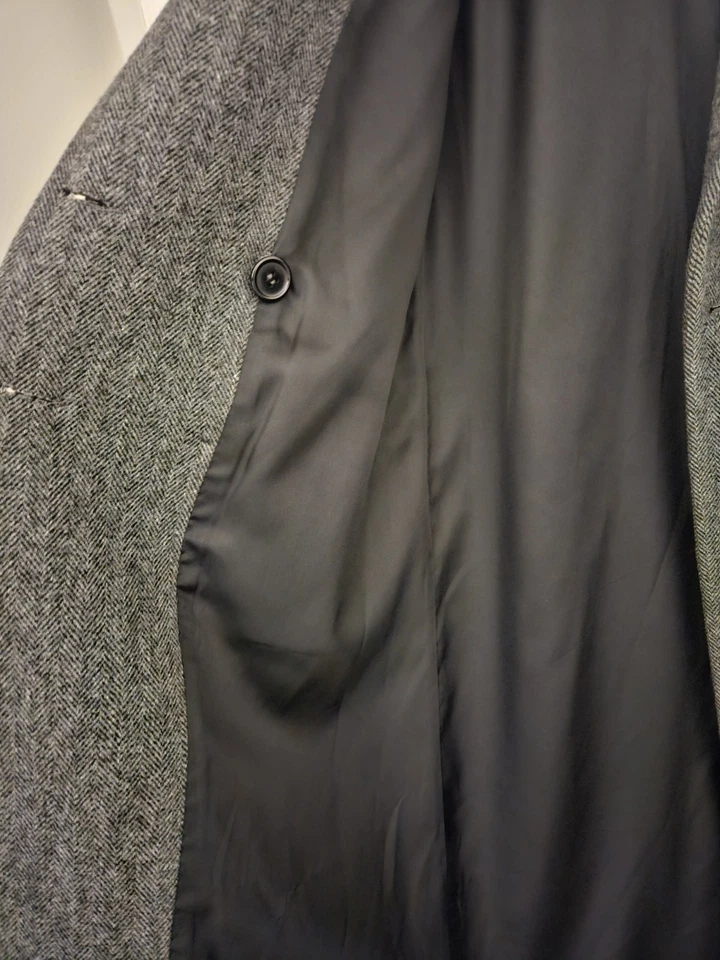 Abrigo de lana de espiga vintage de Central Park Foto 3 de 4