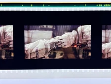 INTERSTELLAR  'Transition' Shot 70mm IMAX Film Strip (3 Cell Frames)