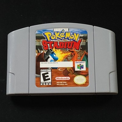 Pok mon Stadium Nintendo 64 Game Only NTSC-U/C Tested Authentic