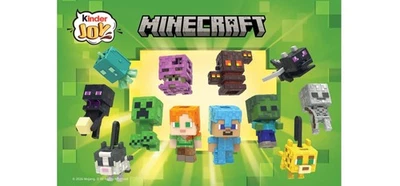 MINECRAFT 2026 KINDER JOY FIGUREN VC307-VC405 ENTDECKEN! NEU! - Bild 1 von 2